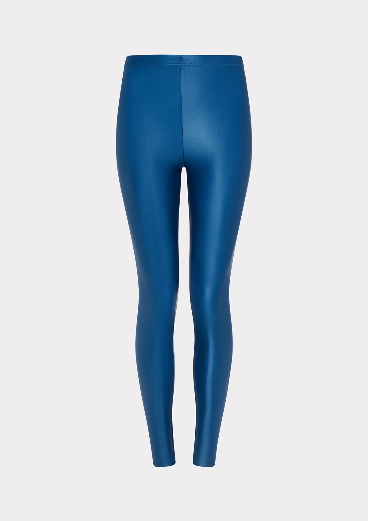 Leggings blu F**K a vita alta
