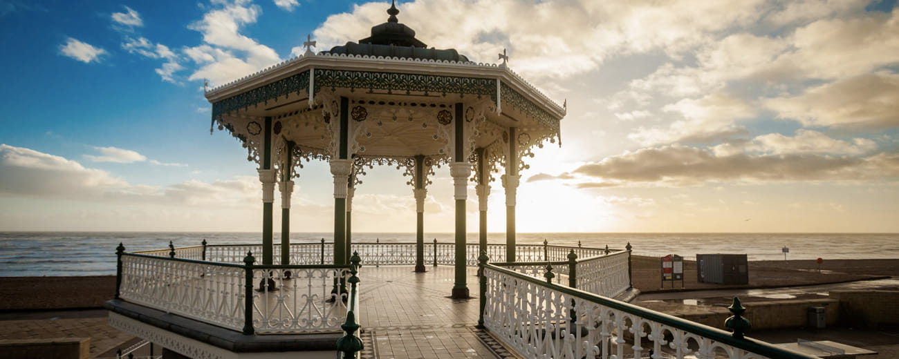 Brighton aan de Engelse kust