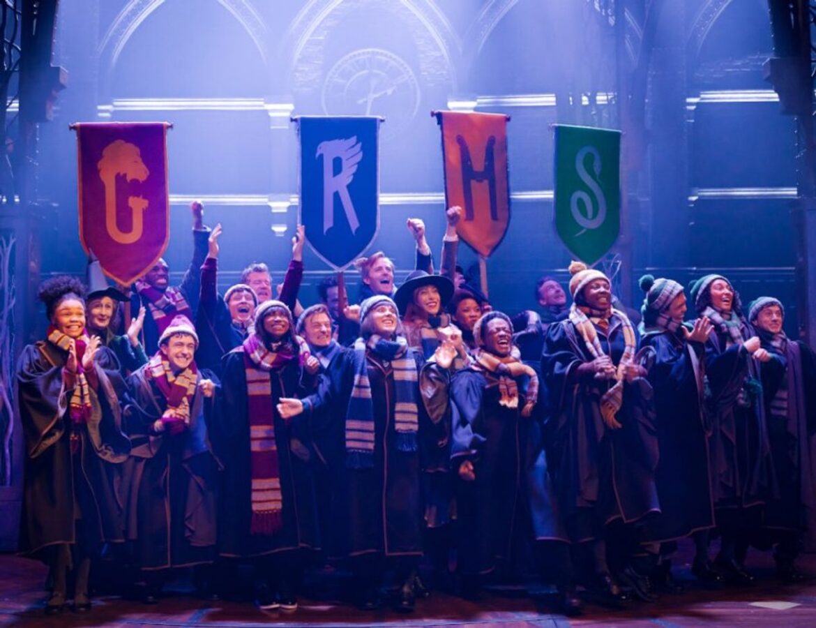 Harry Potter and the Cursed Child Broadway stage scene with performers