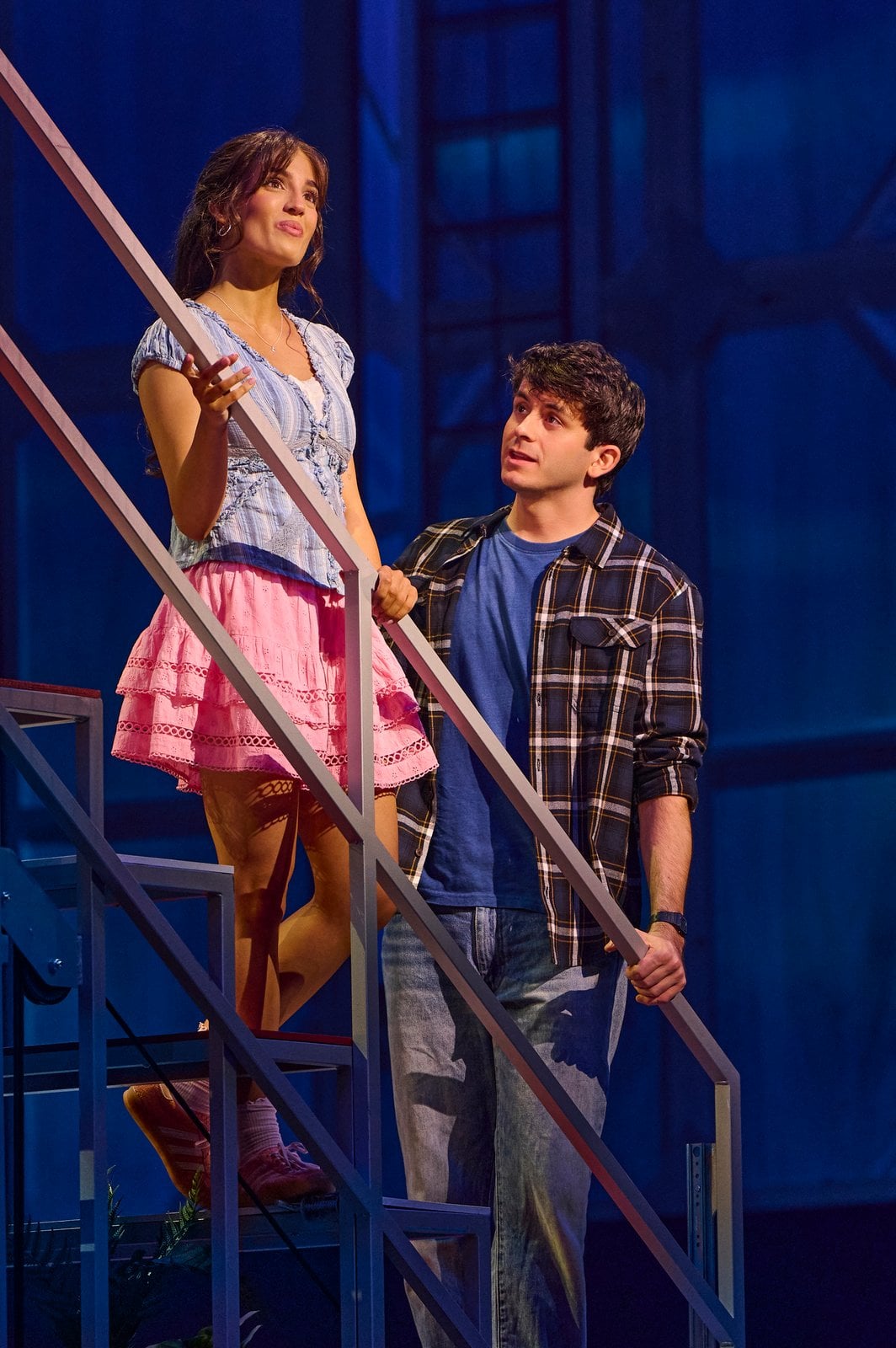 High School Musical cast performing together on stage