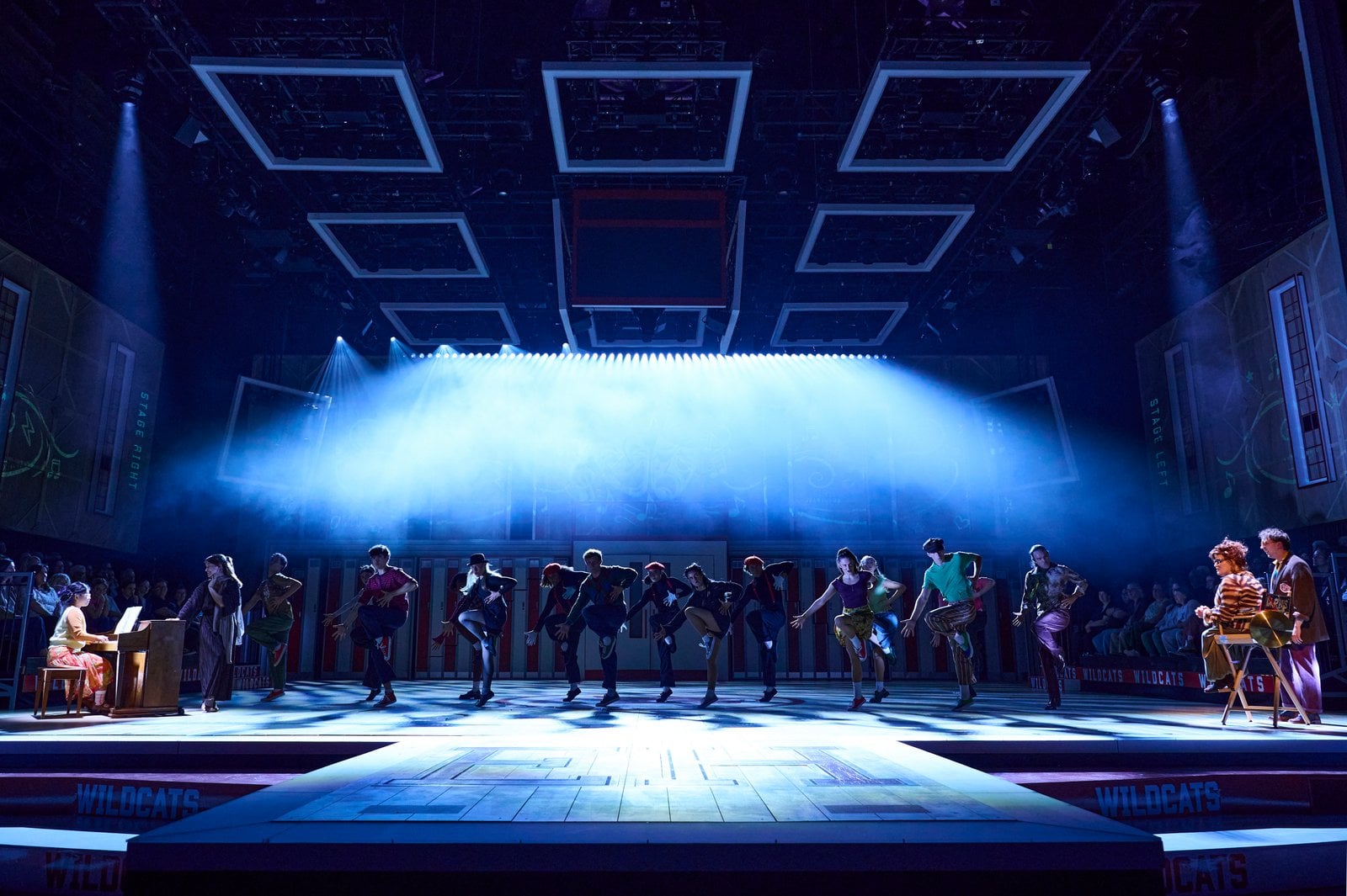 High School Musical production in Lowry's Lyric Theatre