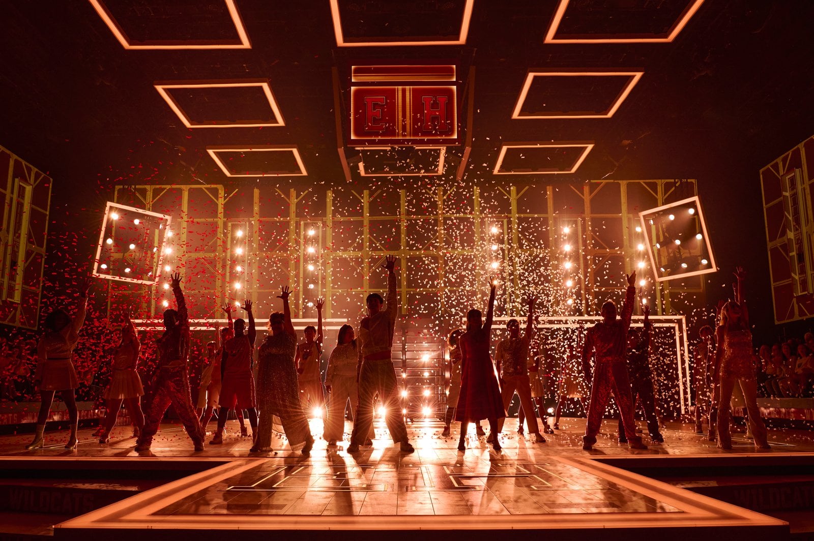 High School Musical scene in the Lyric Theatre