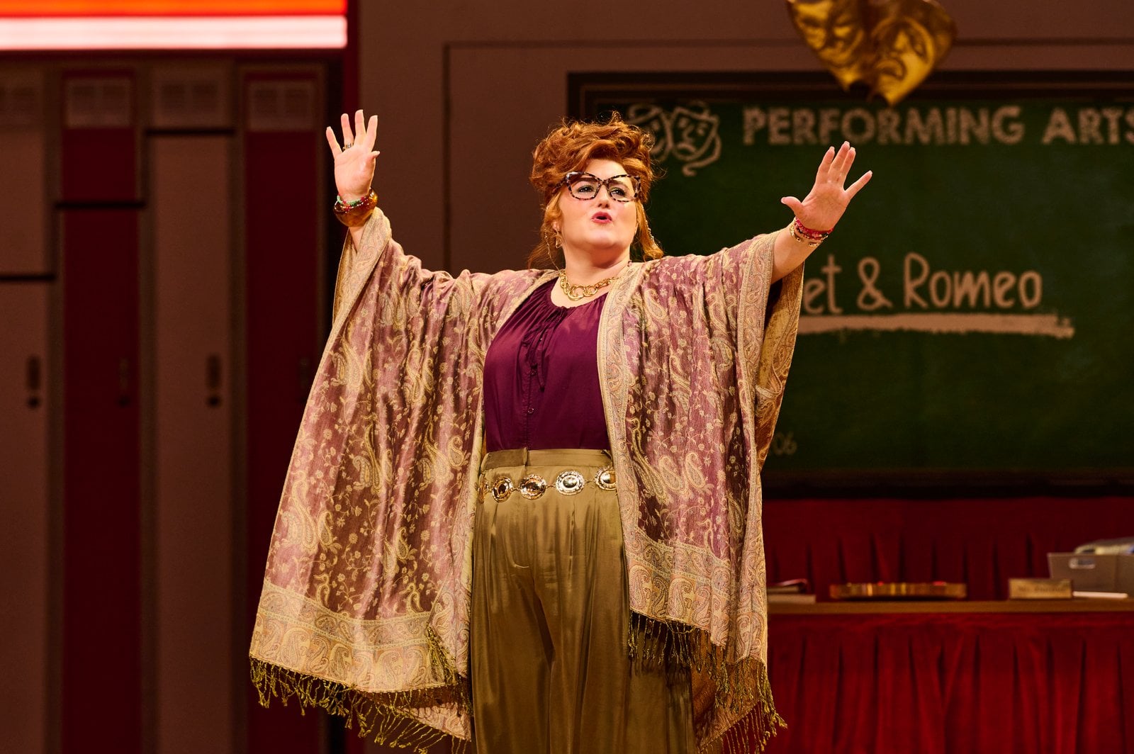 High School Musical ensemble cast in the Lyric Theatre