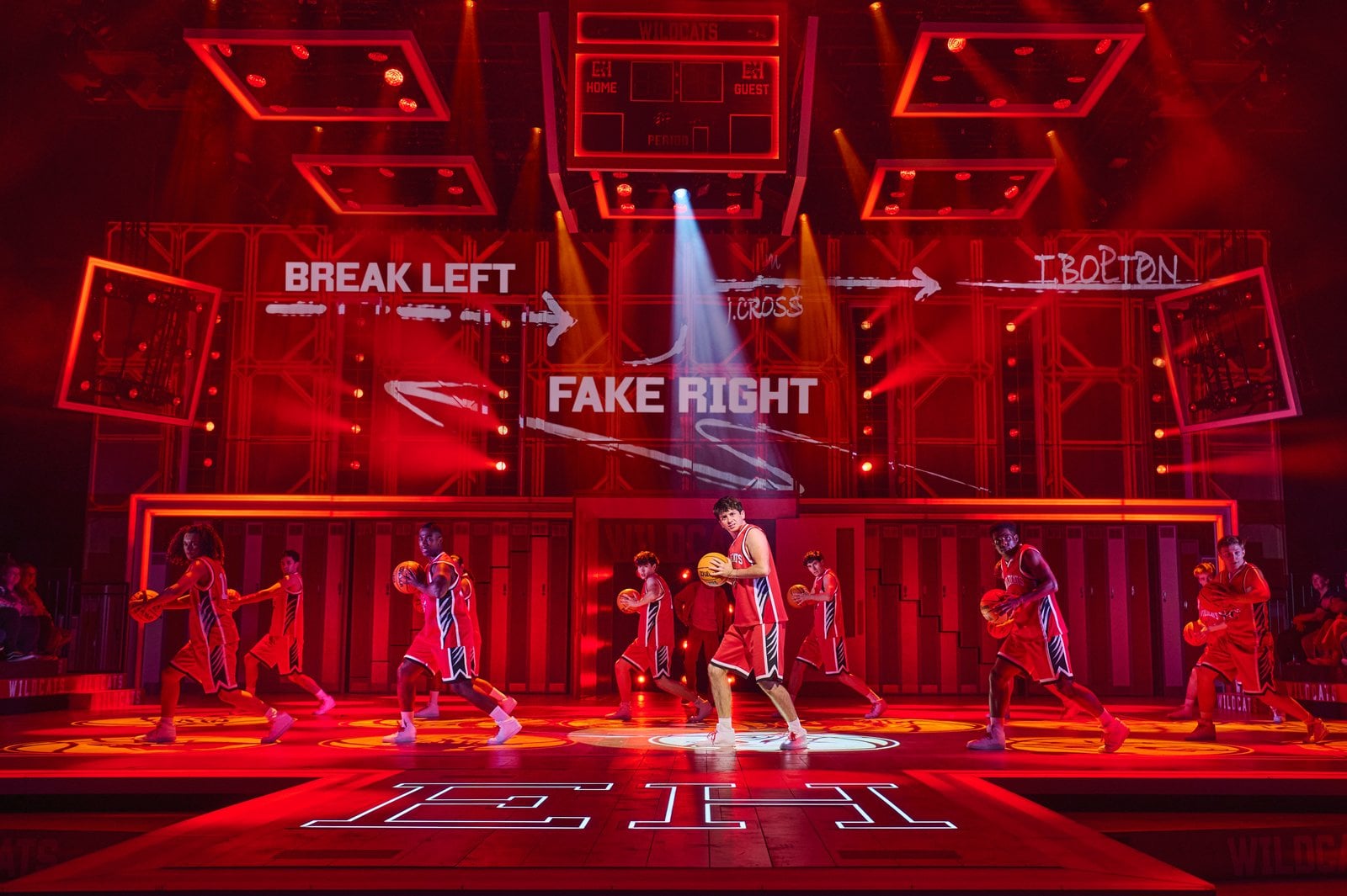 High School Musical stage moment
