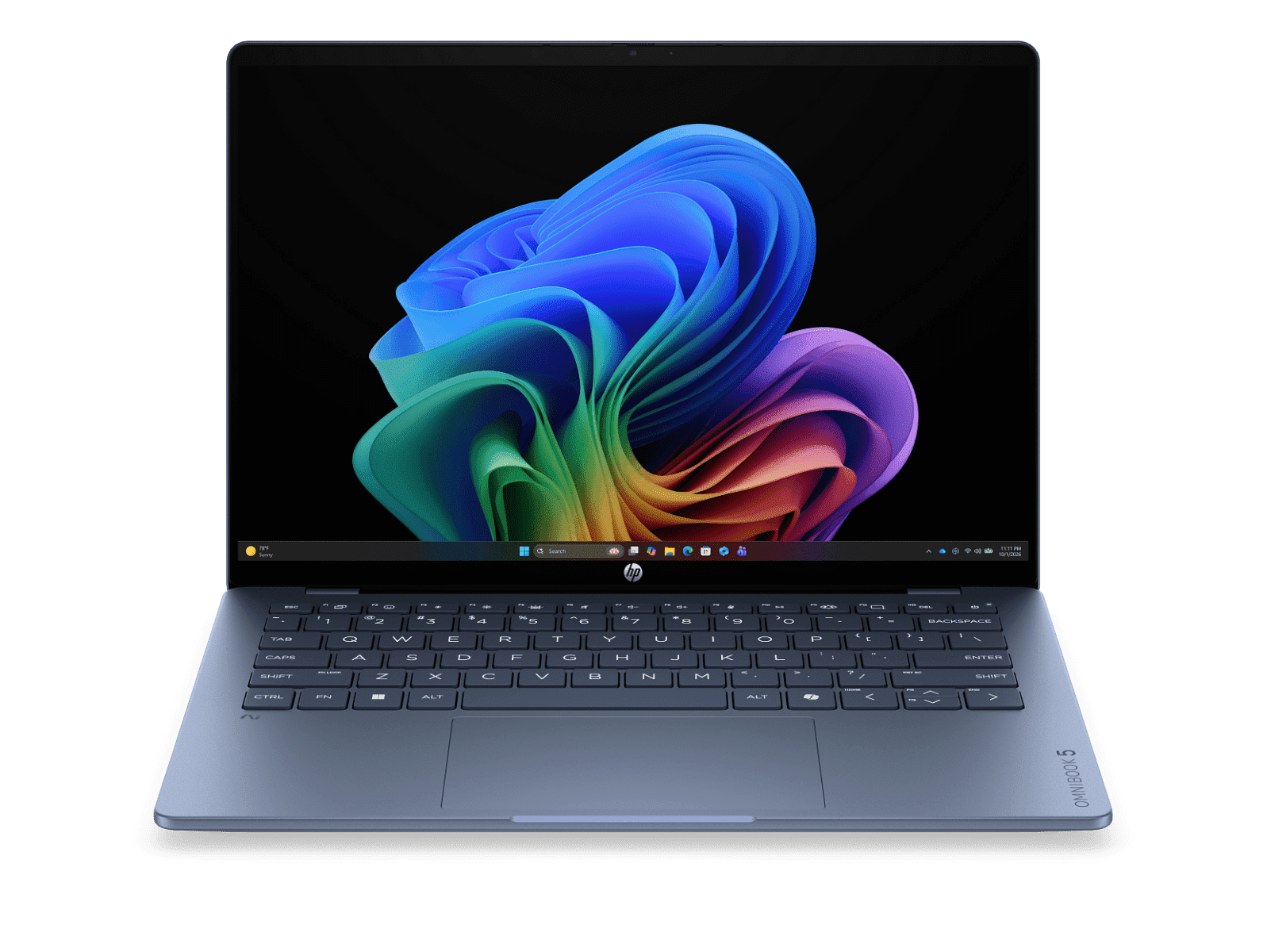 HP OmniBook 5 14 inch Laptop in blue