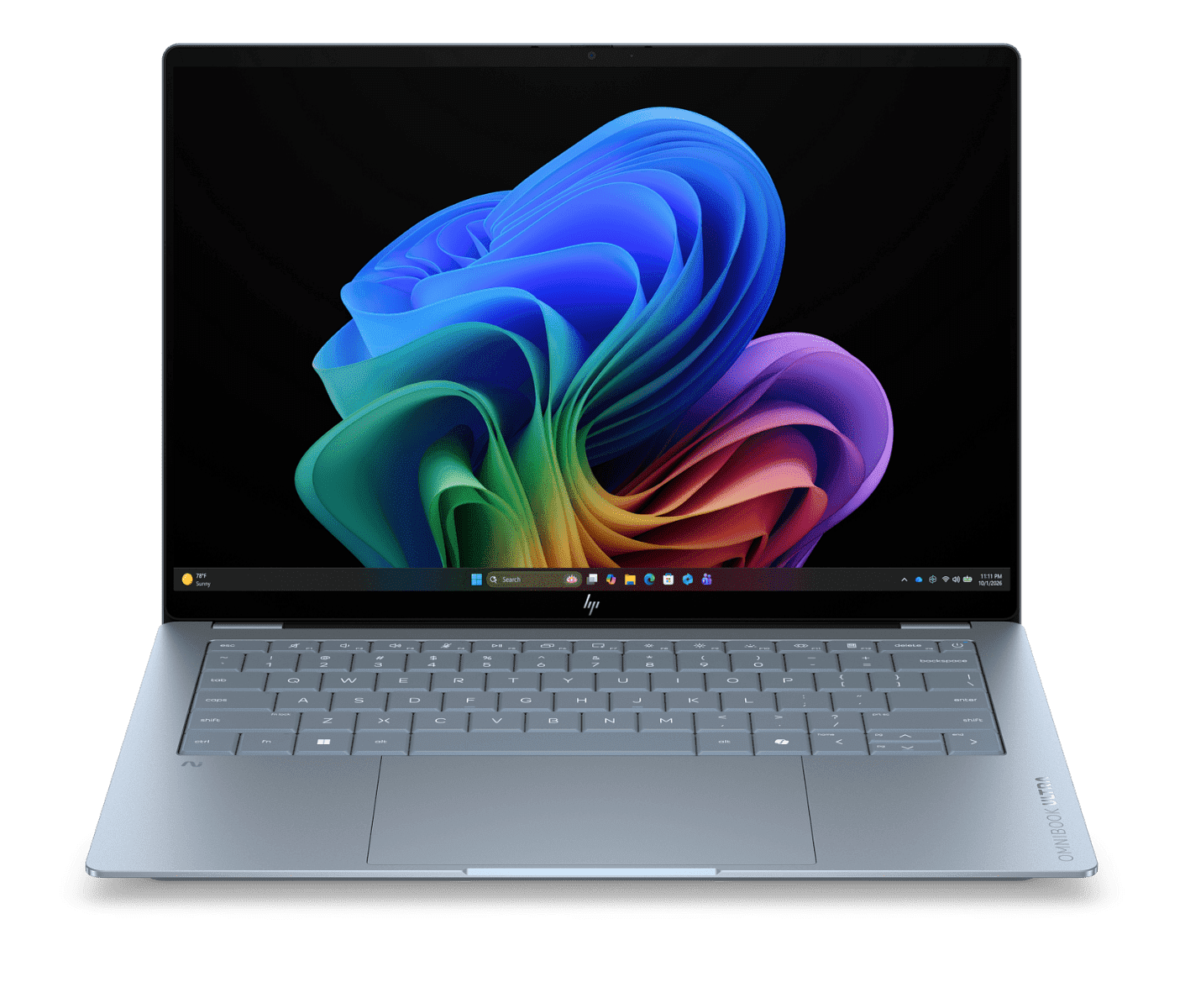 HP OmniBook Ultra 14 inch Laptop in blue