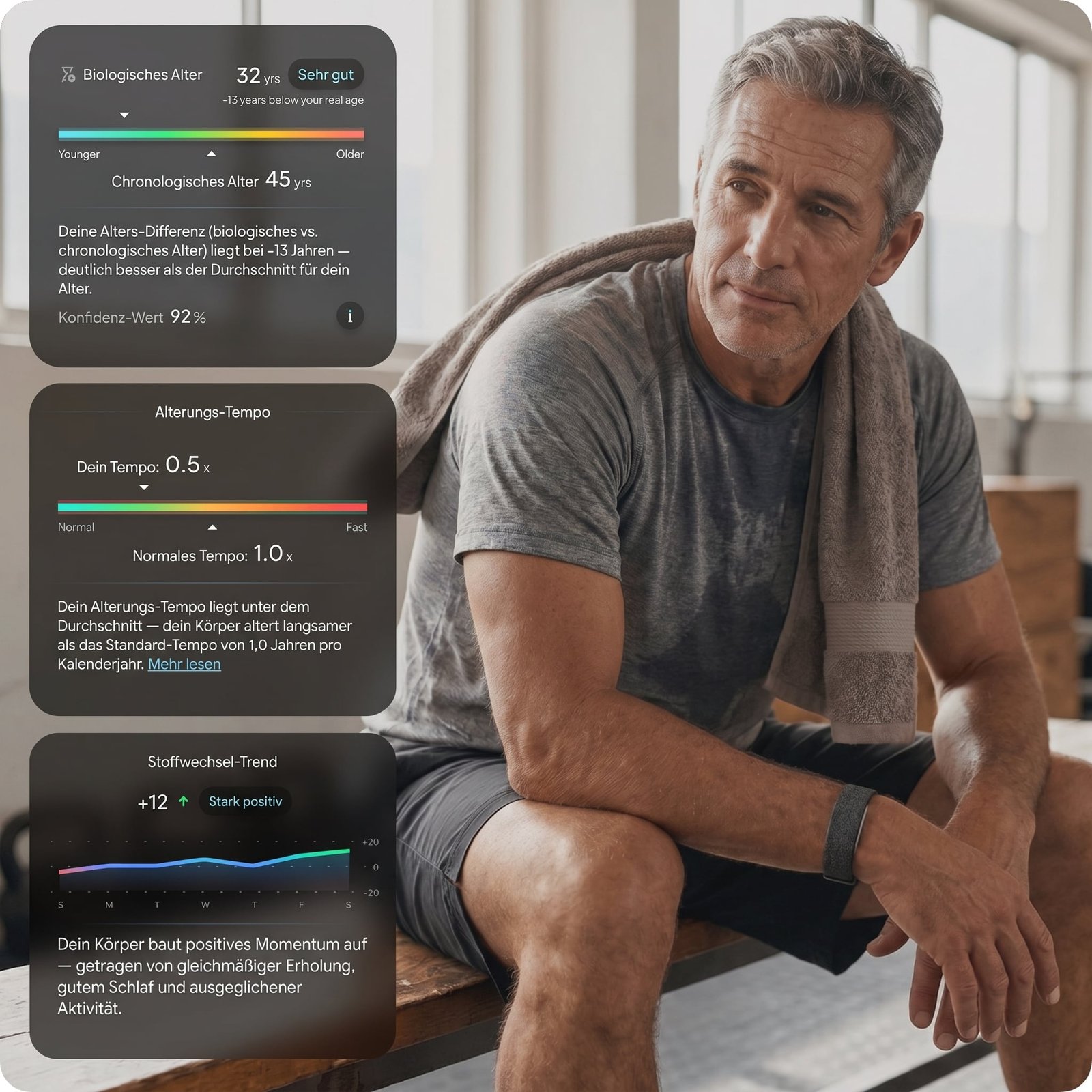Hume Health Band 2.0 mit Schlafdaten in der App