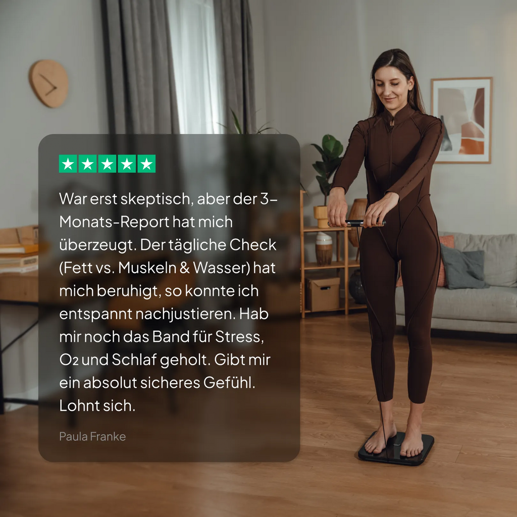 Hume Health Body Check mit Körperdaten-Auswertung