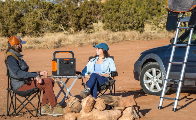 Jackery portable power for an outdoor adventure