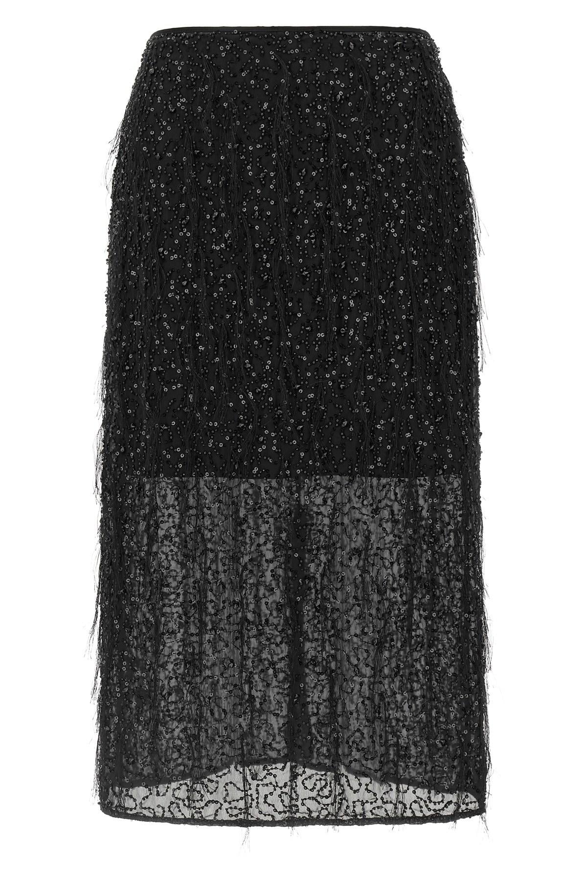 Twinset sequin embroidery skirt in a product view