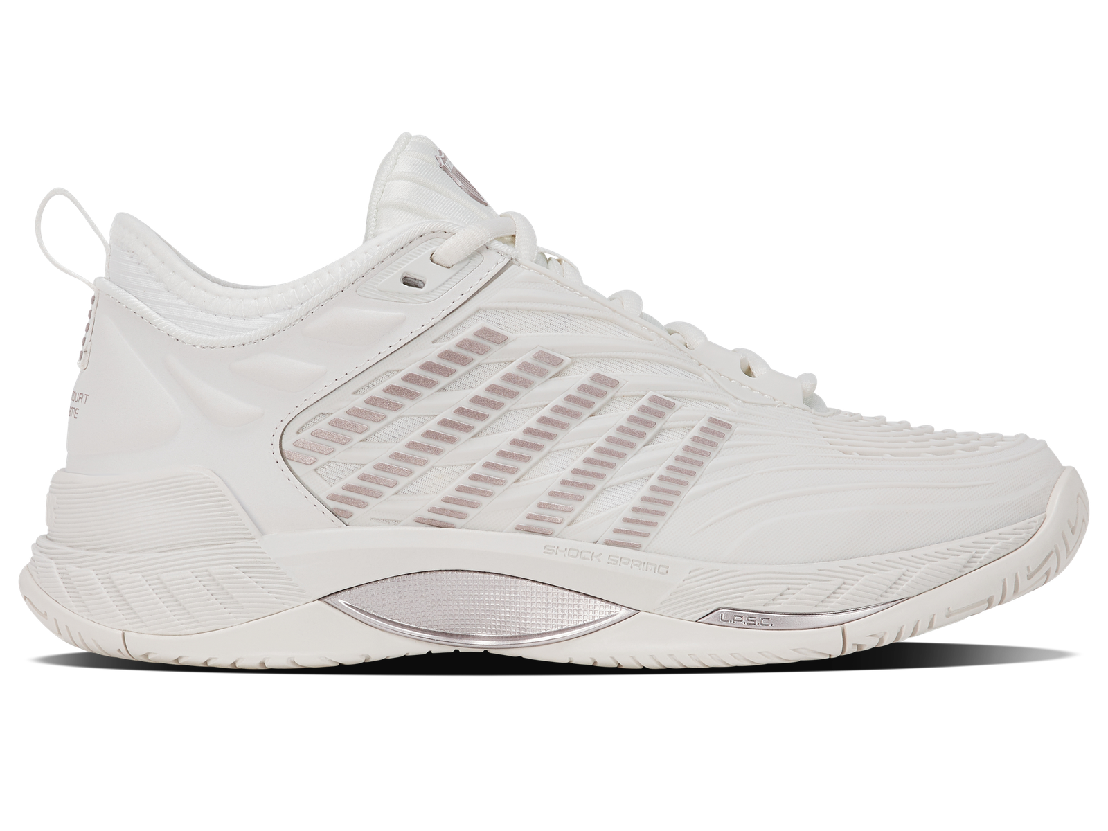 K-Swiss HYPERCOURT SUPREME 2 Tennisschuh in Weiß und Roségold