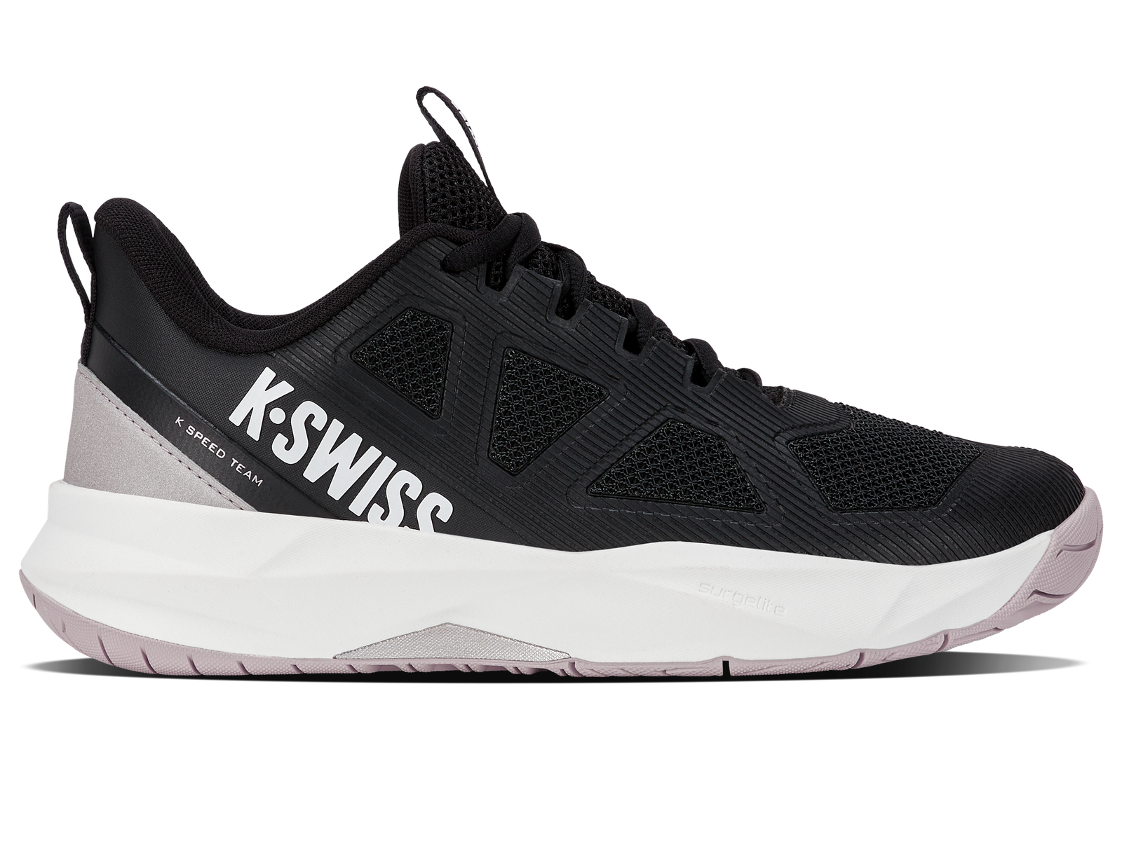 K-Swiss K-SPEED TEAM Tennisschuh in Moonless Night, White und Rose Gold
