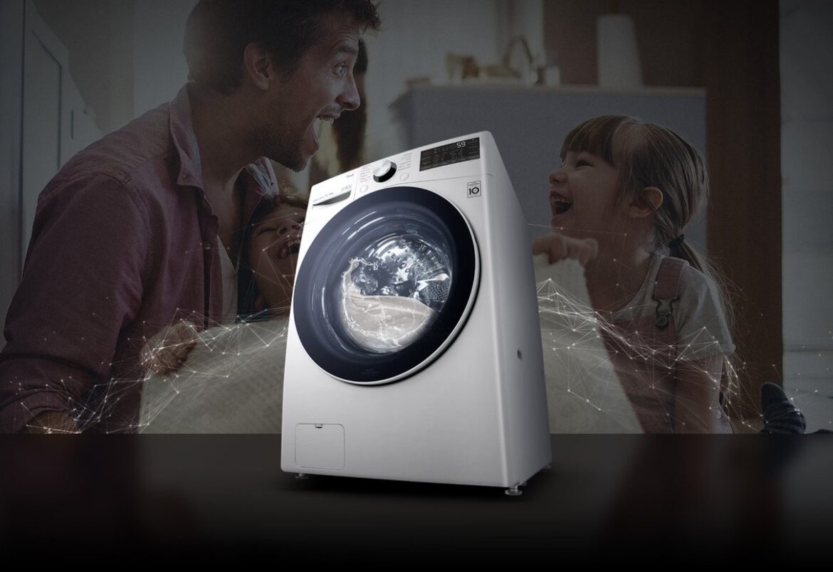Tecnología AI DD de una lavadora LG