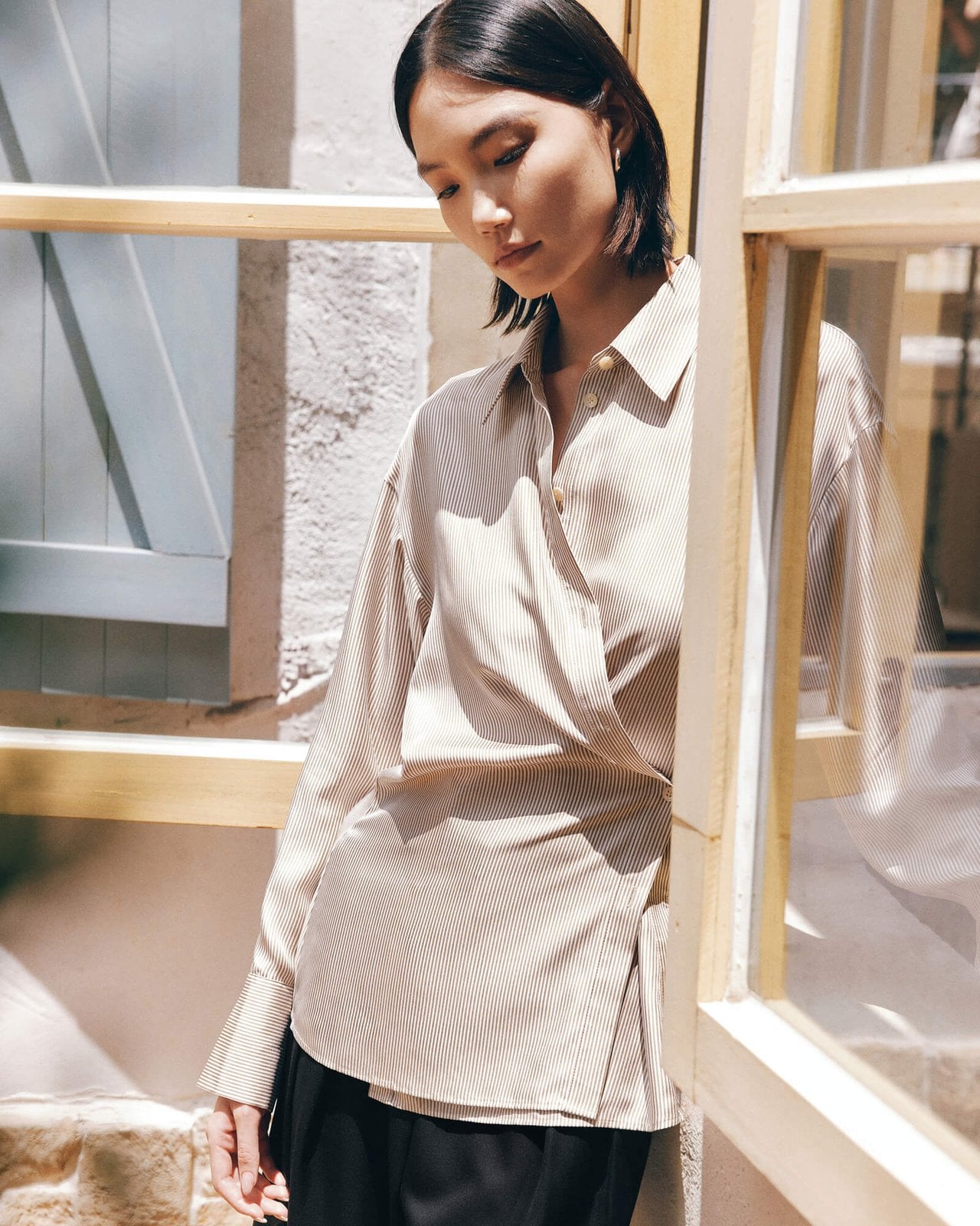 Lilysilk Lifestyle-Szene mit textilen Materialien