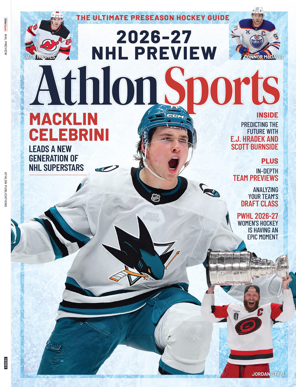 Athlon Sports 2026-2027 NHL Preview cover