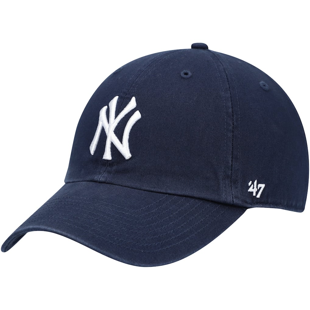 Navy New York Yankees 47 Clean Up adjustable hat