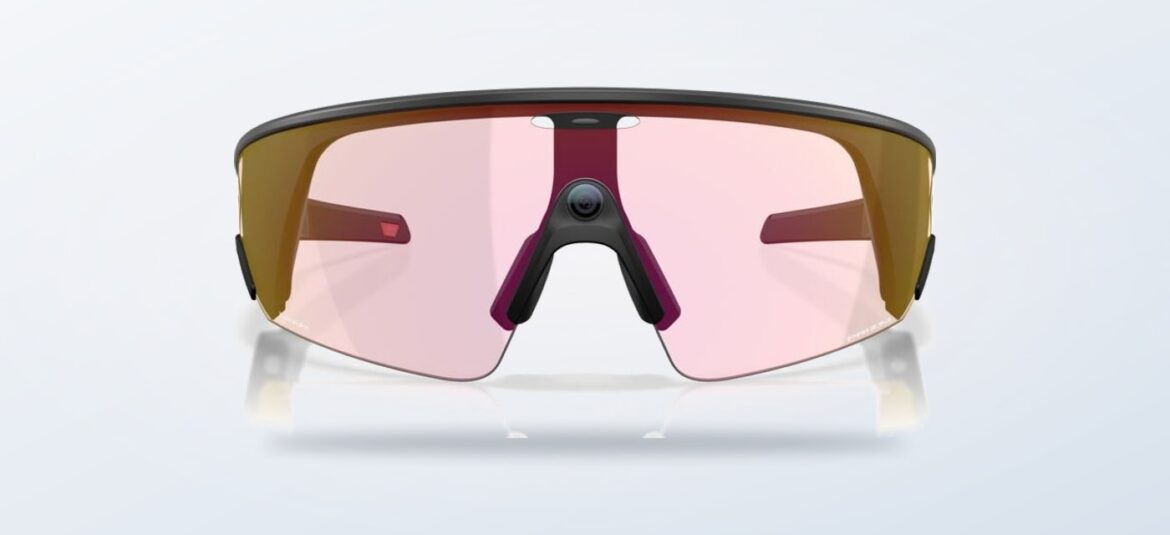 Lentes Oakley Meta Vanguard negros con micas deportivas