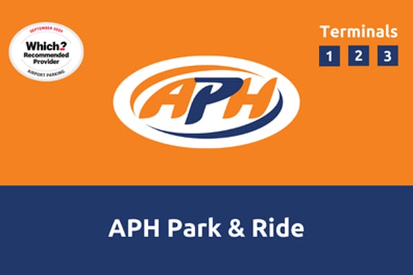 APH Park and Ride car park at Manchester Airport