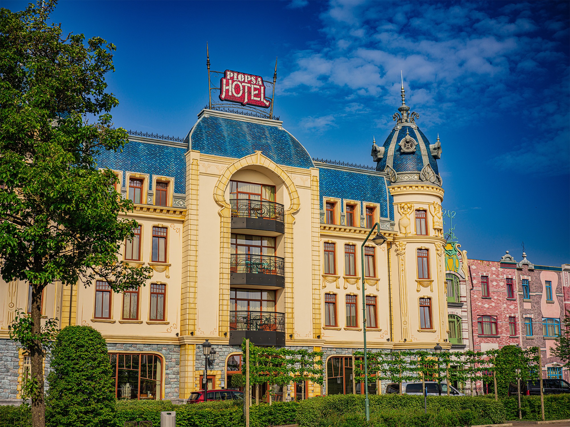 Extérieur du Plopsaland Theater Hotel