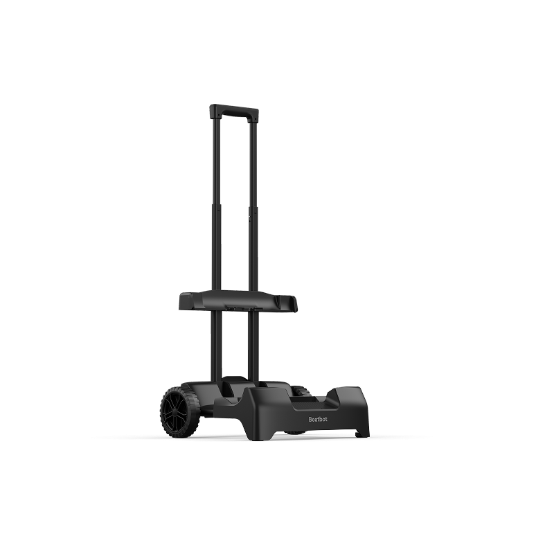 Chariot pliable pour robot de piscine