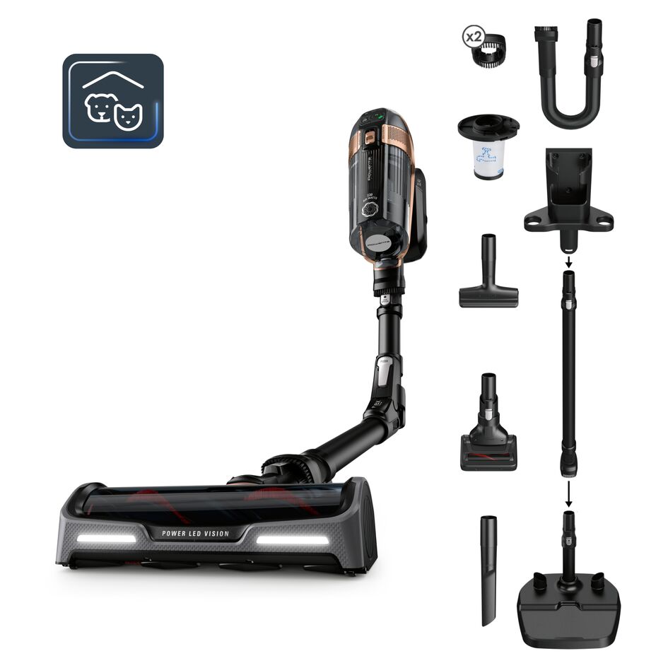 rowenta X-Force Flex 15.60 Animal Care para hogares con mascotas