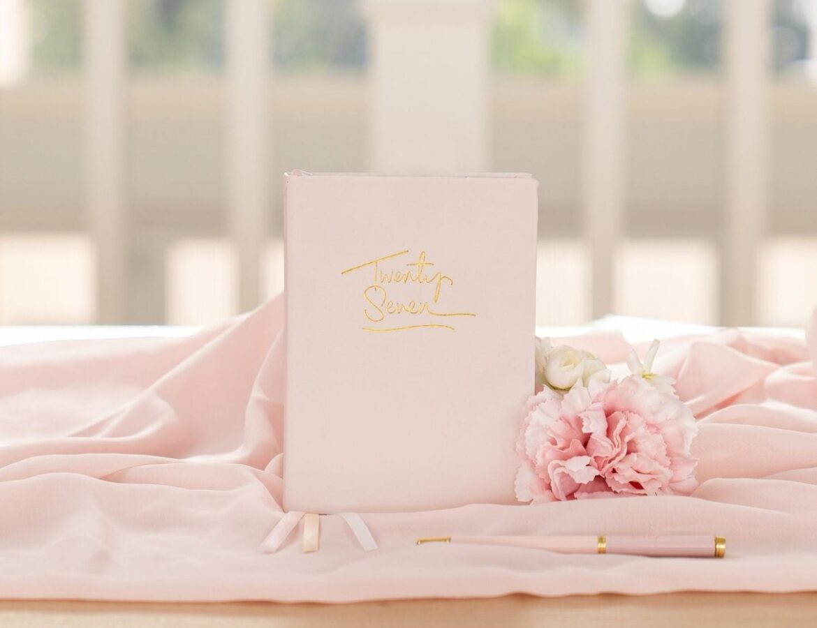 Blush 2027 pocket planner