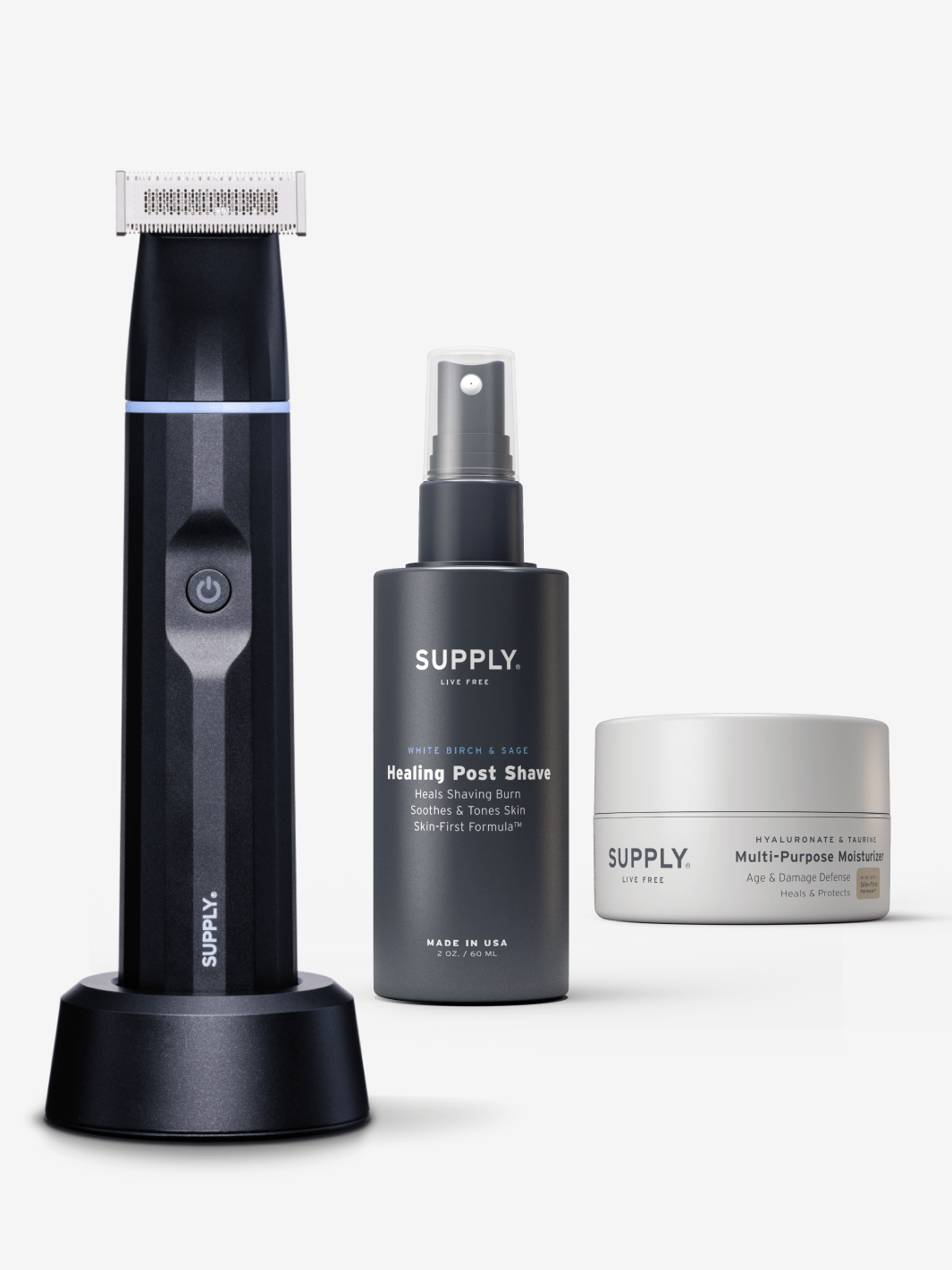 Supply Clean Shave Set with trimmer and skincare