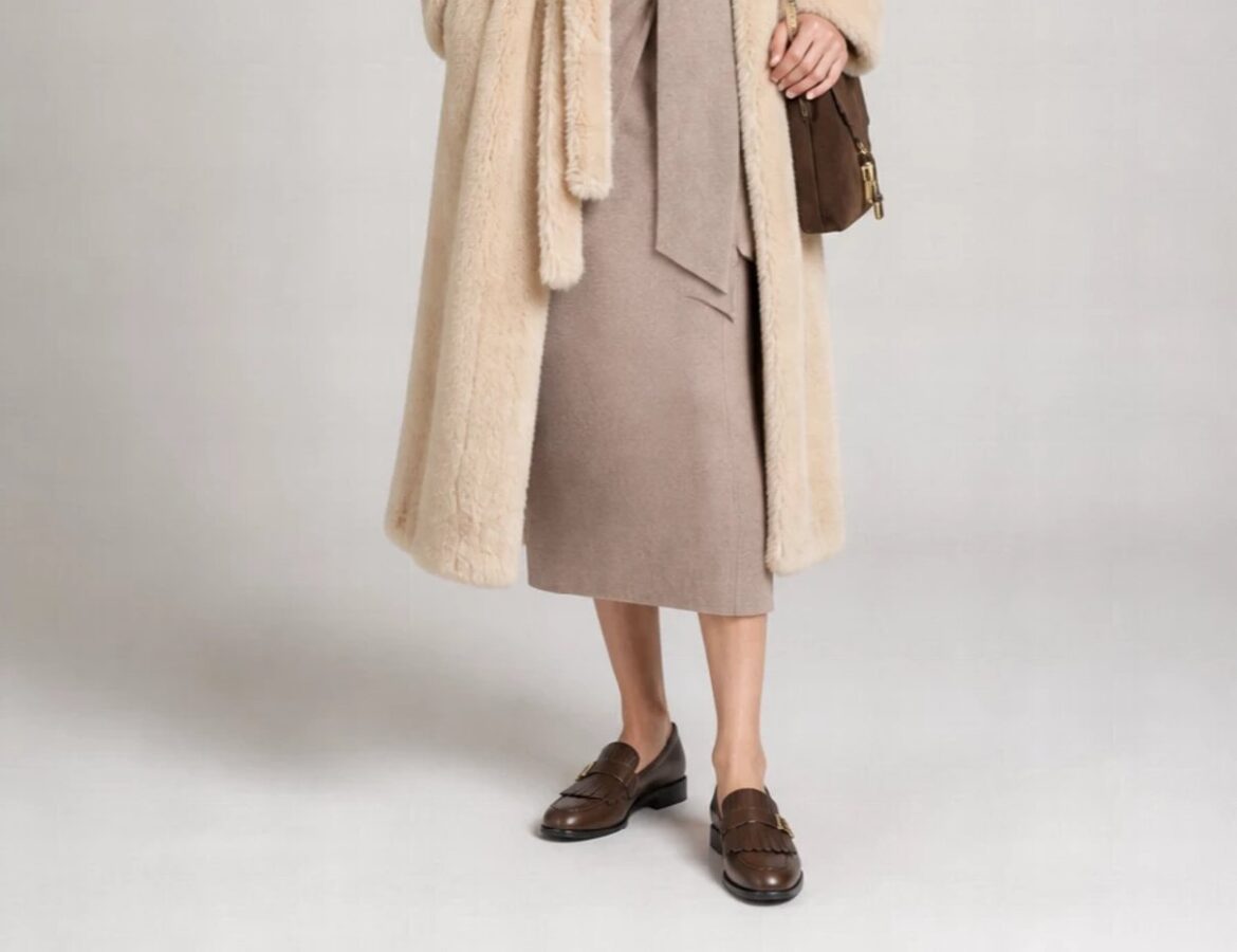 The Frankie Shop faux fur jacket