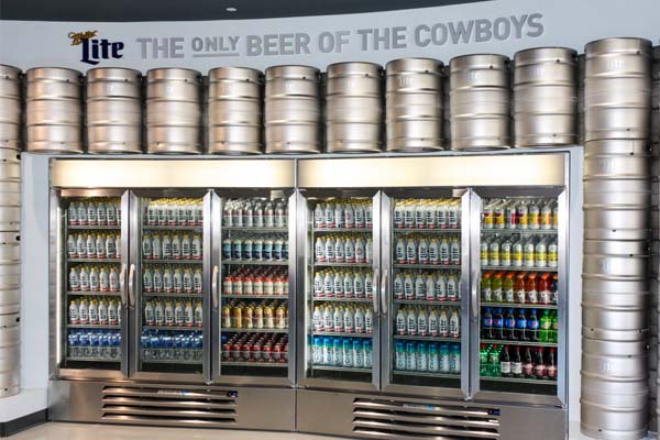 Interior view at Miller Lite House at The Star in Frisco