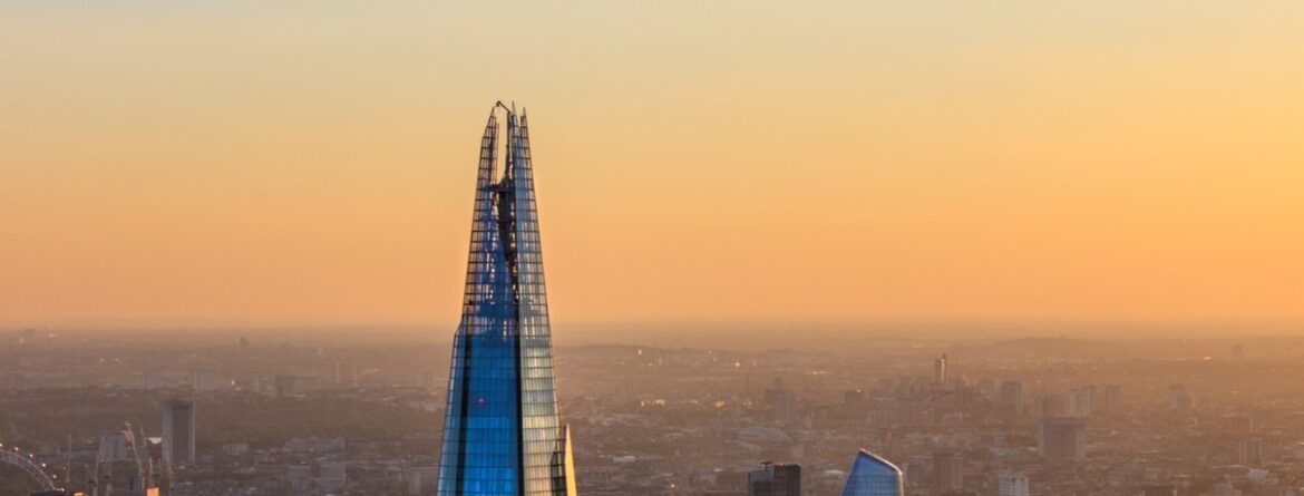London skyline with The Shard