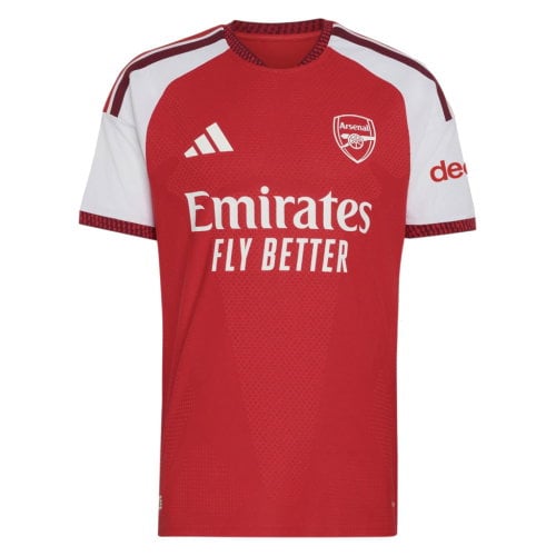 2026-2027 Arsenal authentic home shirt displayed front-on