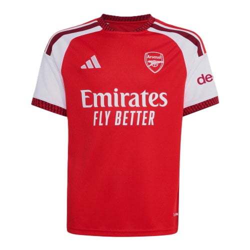 2026-2027 Arsenal kids home shirt displayed front-on