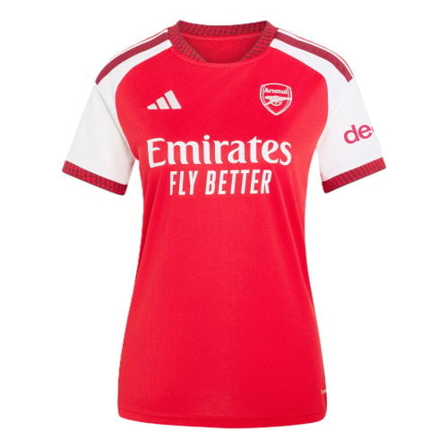 2026-2027 Arsenal women's home shirt displayed front-on