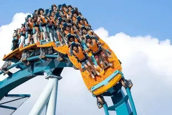 SeaWorld Orlando attraction view