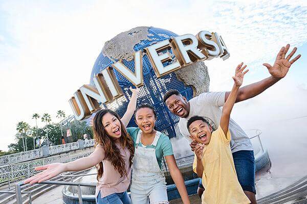 Universal Orlando Resort theme park view