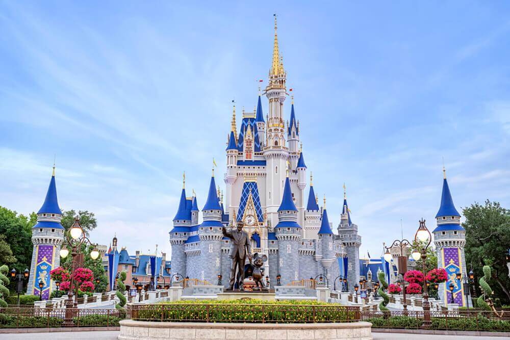 Walt Disney World Resort theme park view