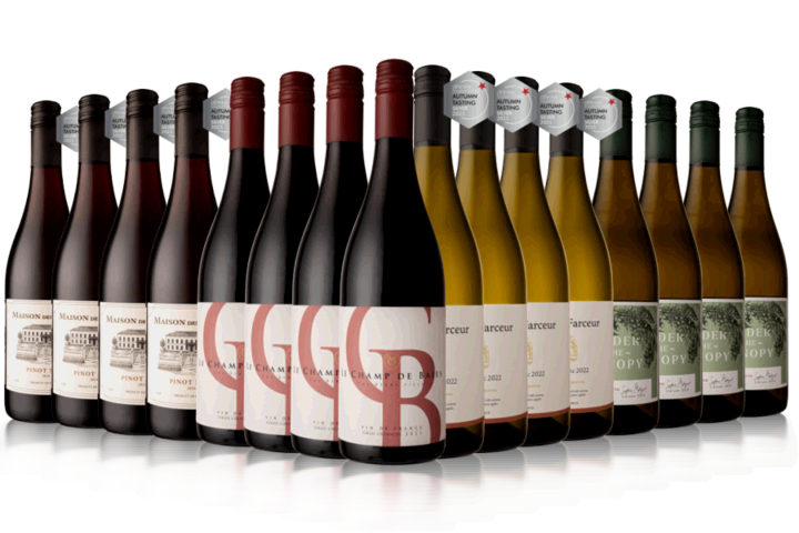 16 Bottle French Wines Variety Box