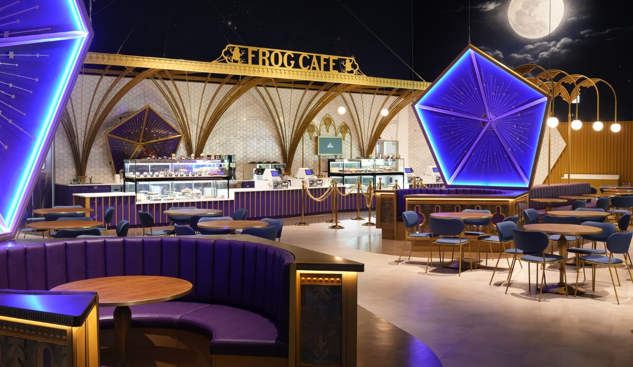 Chocolate Frog Cafe inside the studio tour