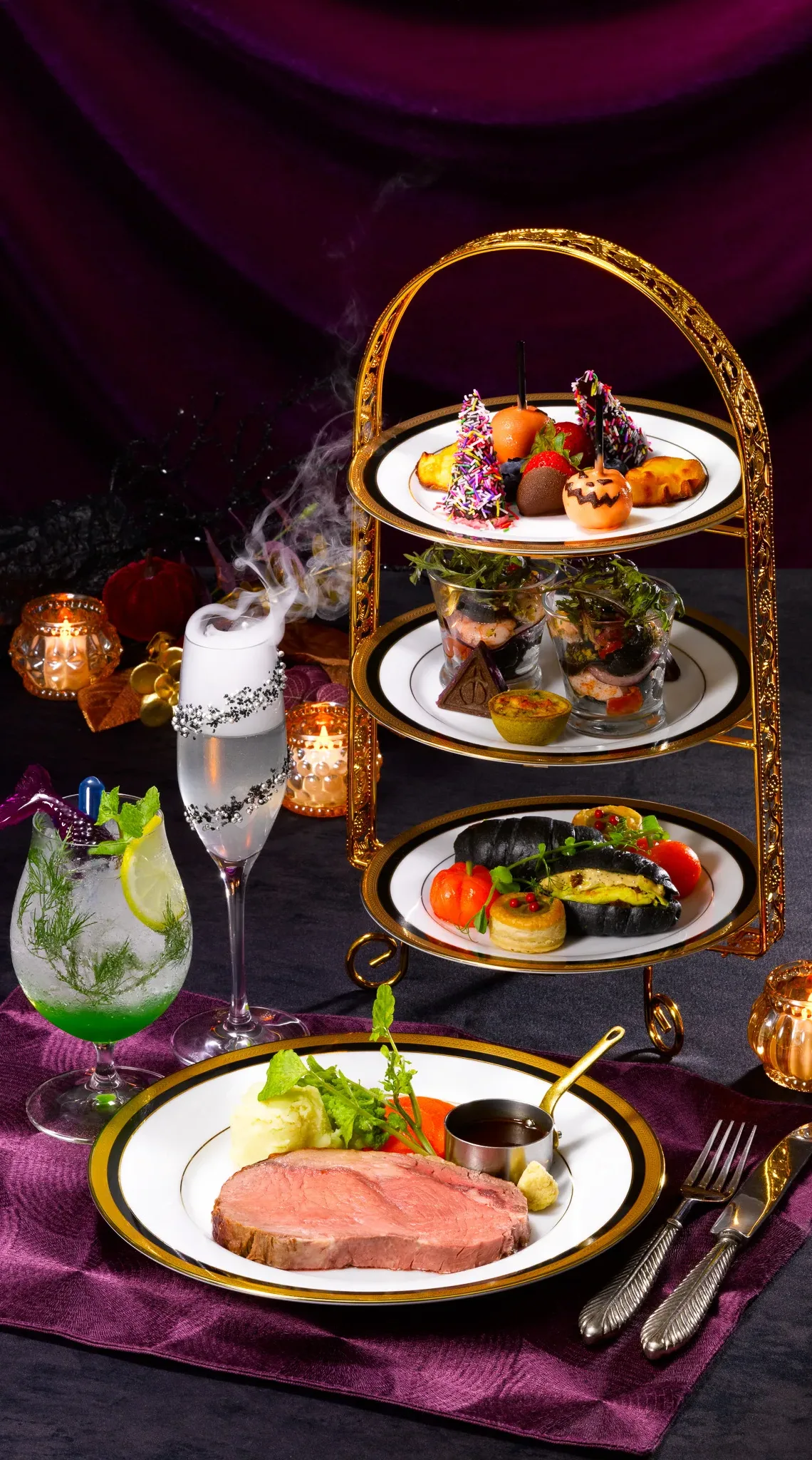 Dark Arts high tea at Warner Bros. Studios Japan