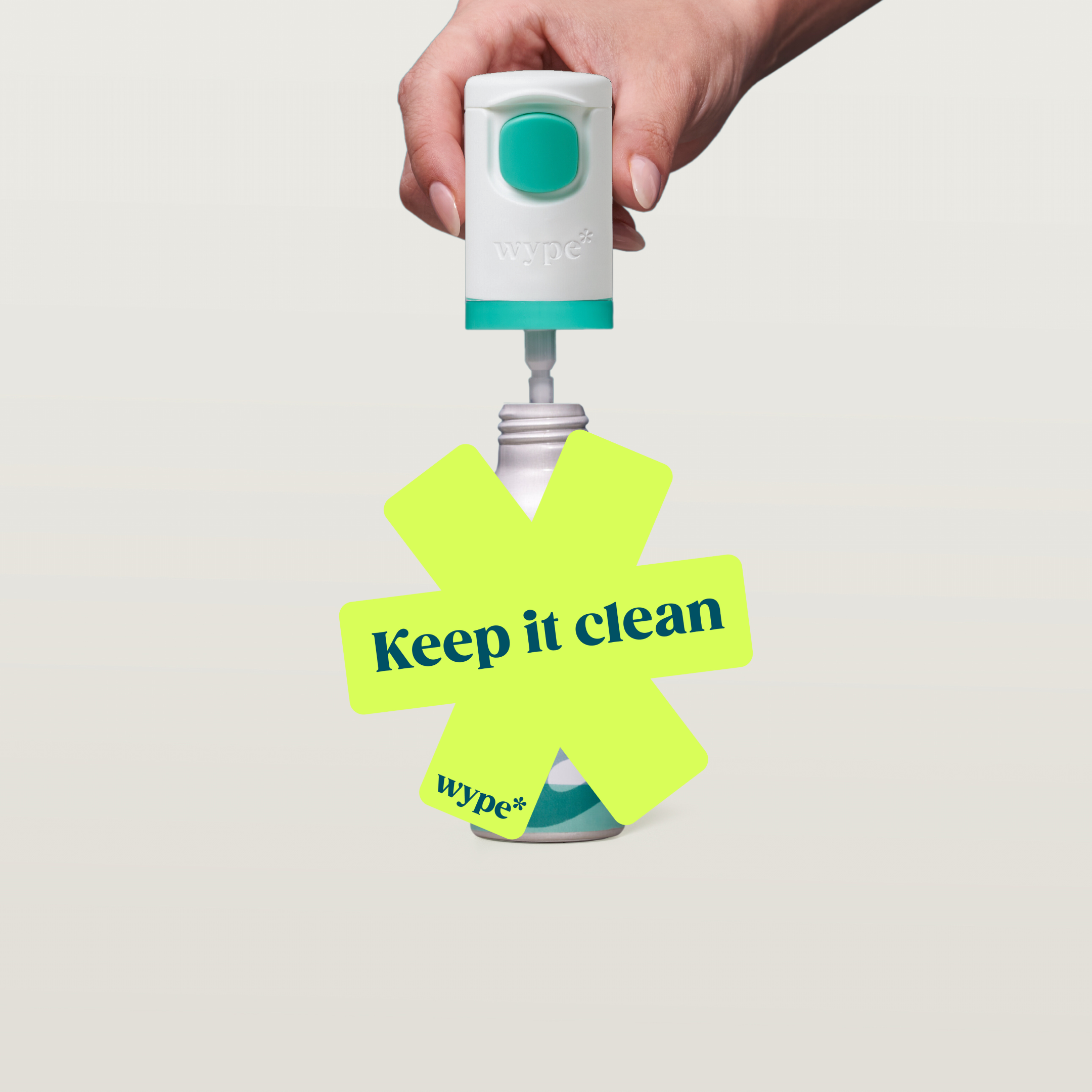 Wype reusable gel pump applicator