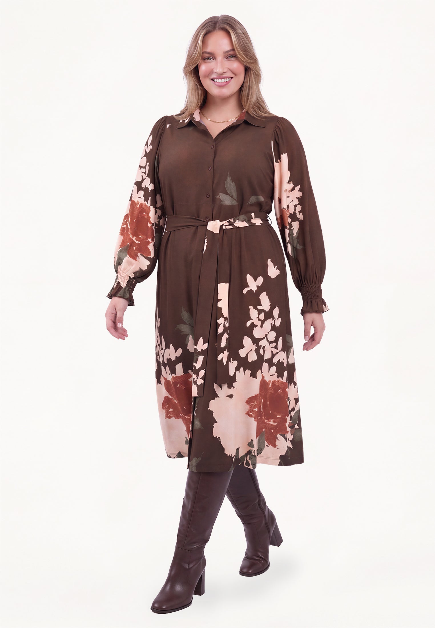 Robe midi Yoek Bosco multicolore