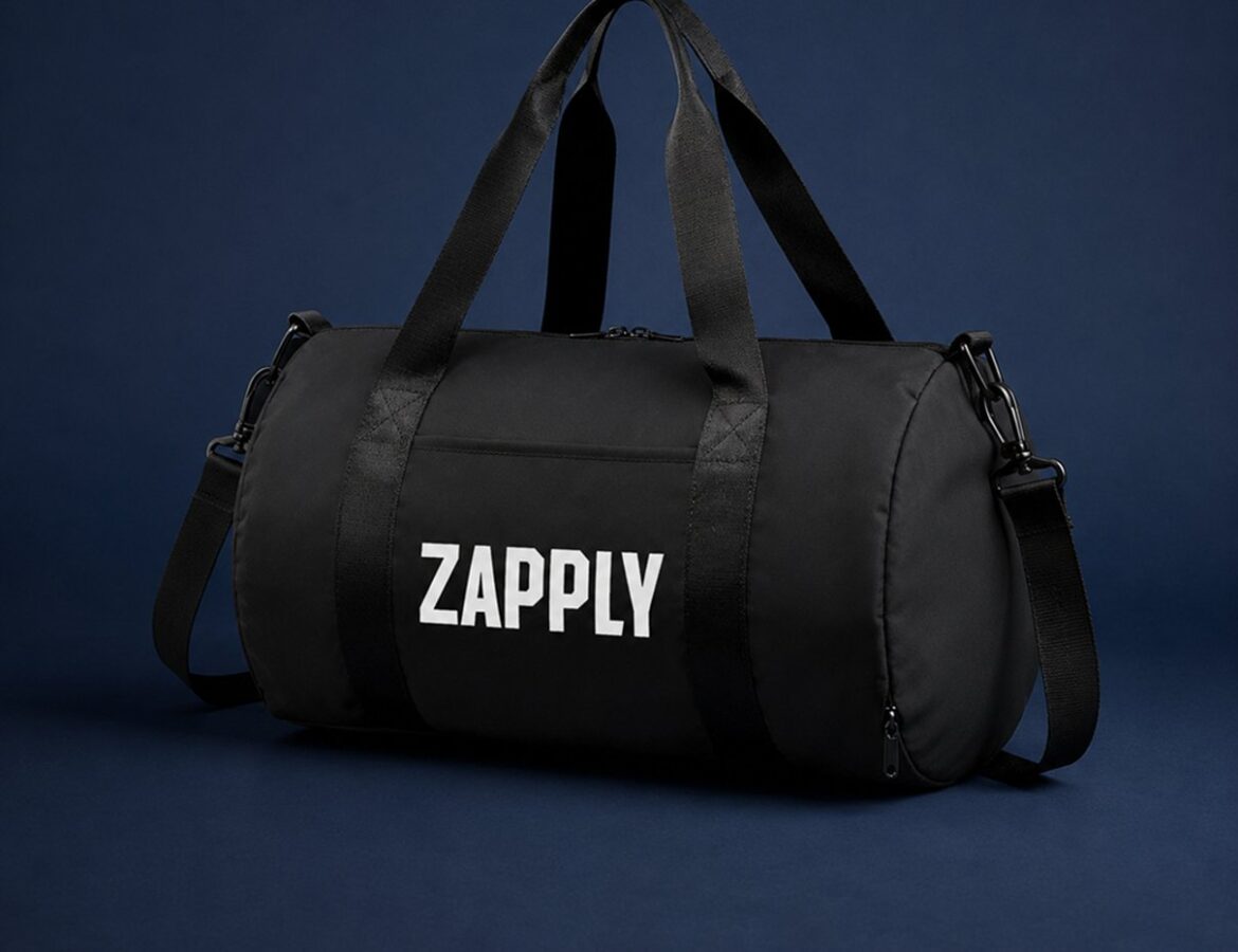 Zapply Gym Bag for training essentials