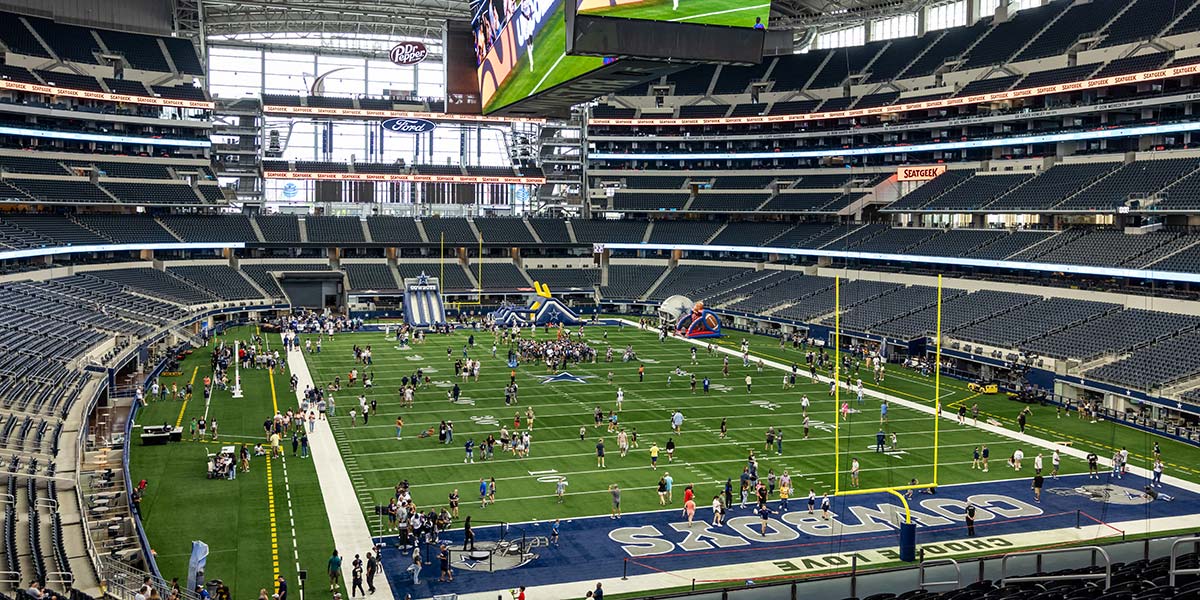Rally Day VIP guided tour at AT&T Stadium