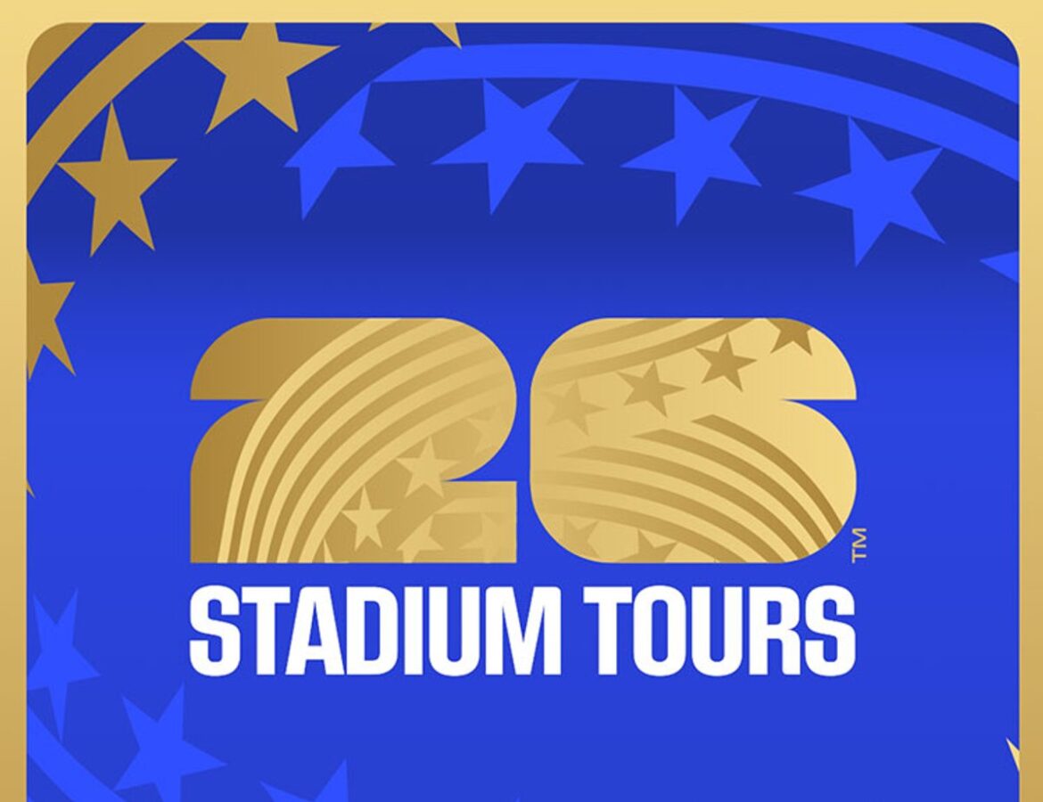 Stadium visit scene at AT&T Stadium