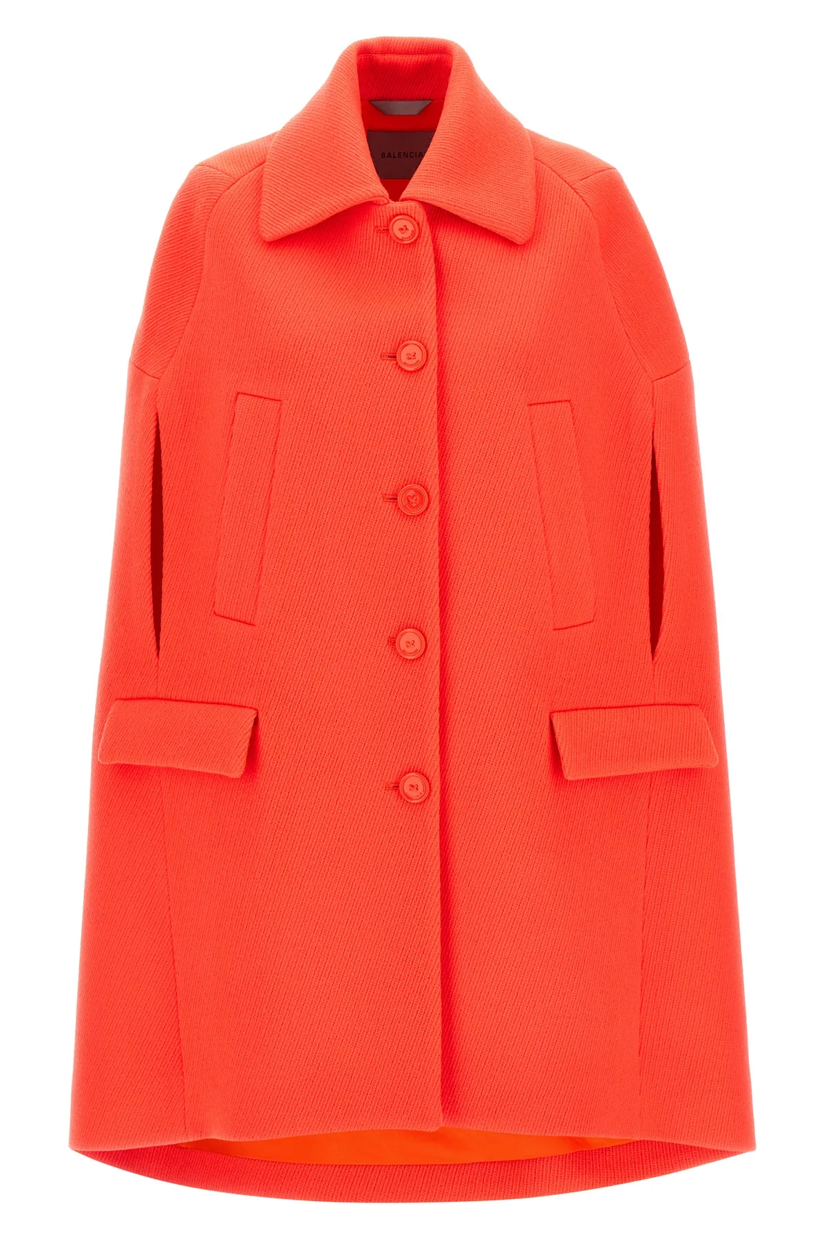 Balenciaga Cape Coat in product photography