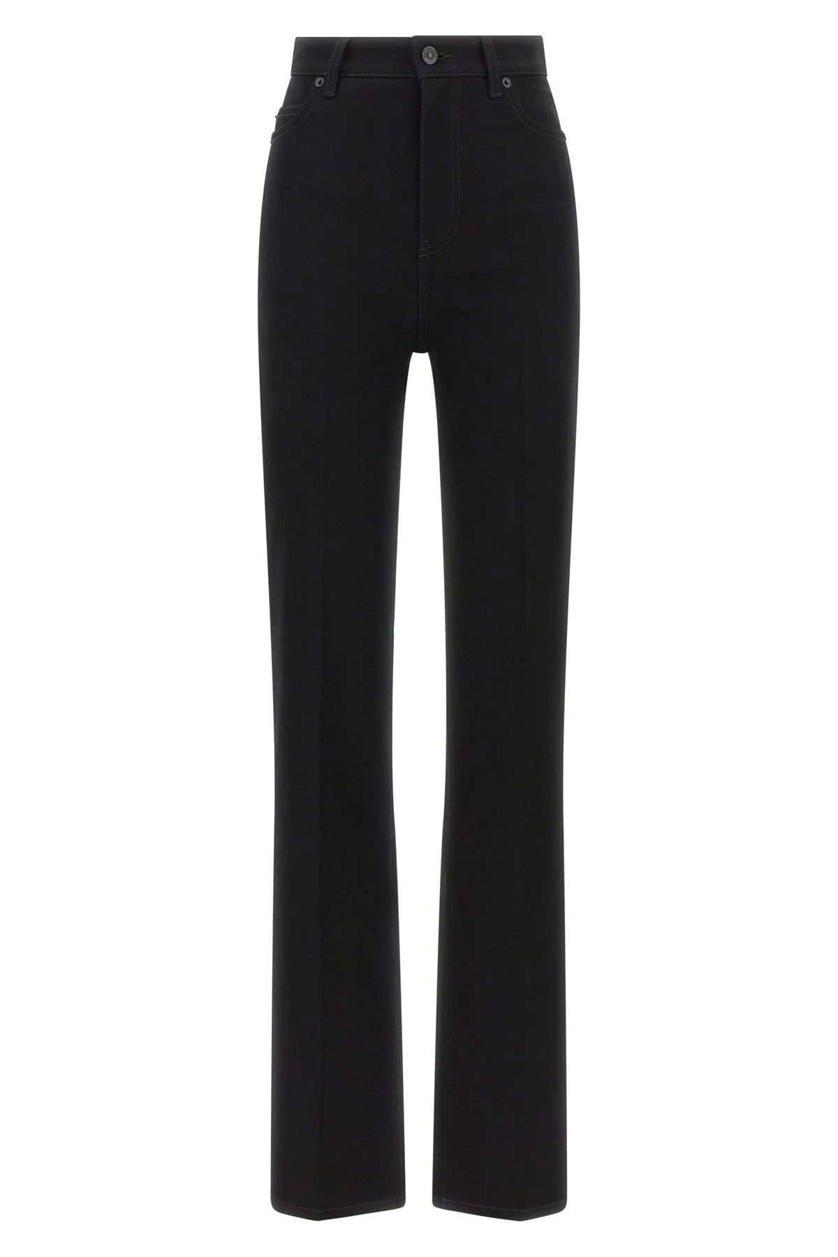 Balenciaga high-waist jeans with front crease