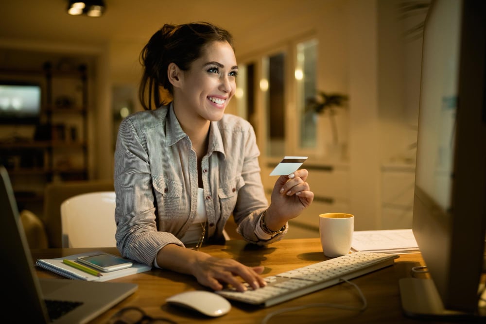 Uso de un dispositivo para consultar un préstamo digital