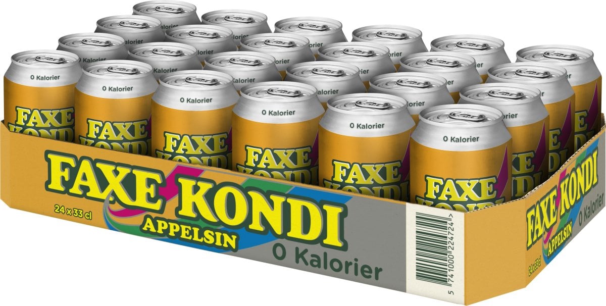 Faxe Kondi Appelsin Getränkedose