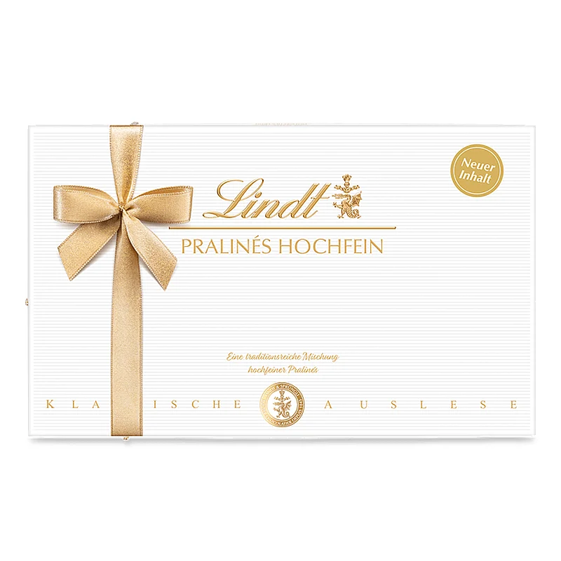 Lindt Hochfein Pralinen in der Packung