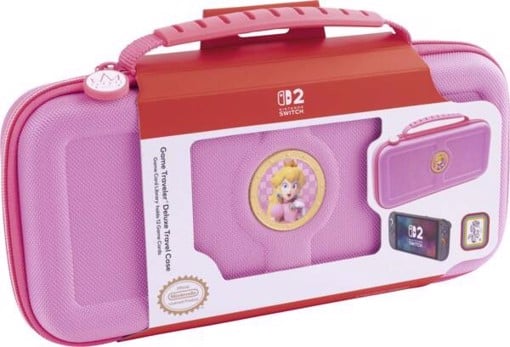 Custodia rigida rosa RDS Industries per Nintendo Switch